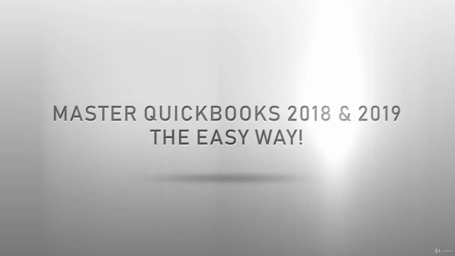 Master QuickBooks 2018 & QuickBooks 2019 the Easy Way – Screenshot 1