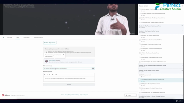Hindi to English-Spoken English Tenses Grammar Master Class – Screenshot 4