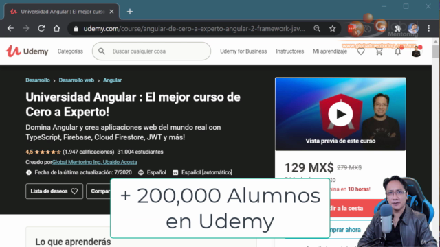 Universidad Angular - De Cero a Experto en Angular! - Screenshot_01