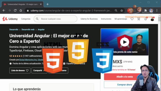 Universidad Angular - De Cero a Experto en Angular! - Screenshot_02