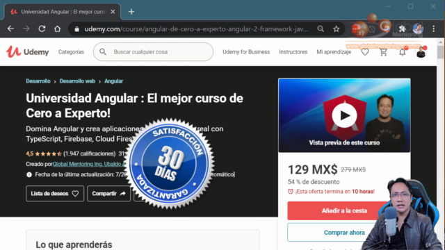 Universidad Angular - De Cero a Experto en Angular! - Screenshot_04