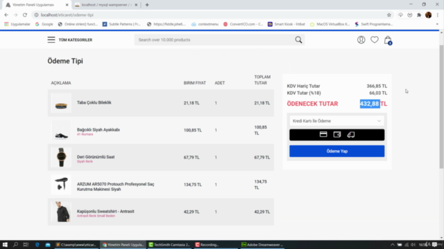 PHP İle E-Ticaret Eğitimleri – Screenshot 4