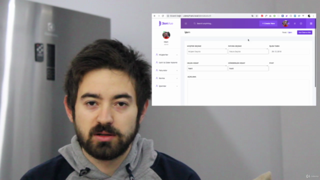 Laravel ile Ön Muhasebe ve Finans Uygulaması – Screenshot 4