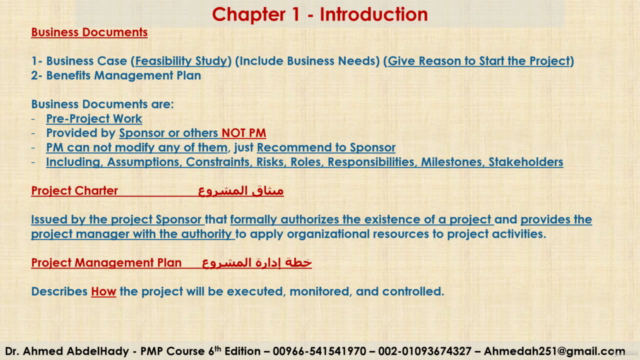 Dr. Ahmed AbdelHady - PMP Preparation Course (6th Edition) – Screenshot 4