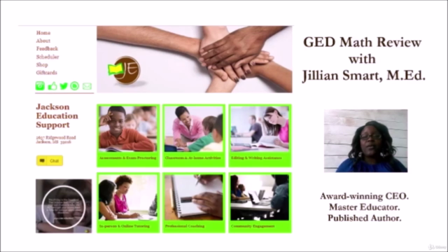 GED Math Review with Jillian Smart - Screenshot_01