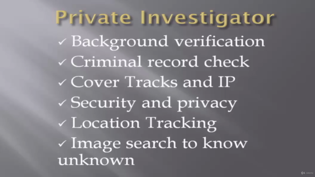 Private Investigation - OSINT (Open Source Tools) – Screenshot 2