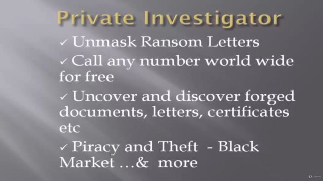 Private Investigation - OSINT (Open Source Tools) – Screenshot 3