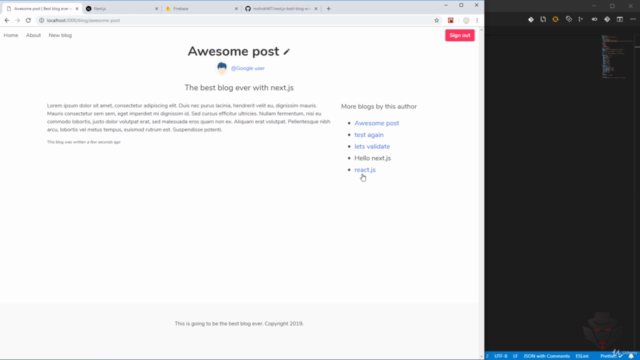 Universal React with Next.js. Complete guide - Updated 2020 – Screenshot 2