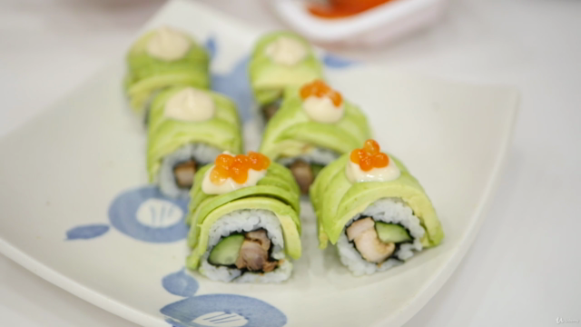 Healthy Japanese Sushi Roll Cooking Class! – Screenshot 2