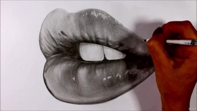 Charcoal Shading Training Drawing / Karakalem Çizim Eğitimi – Screenshot 1