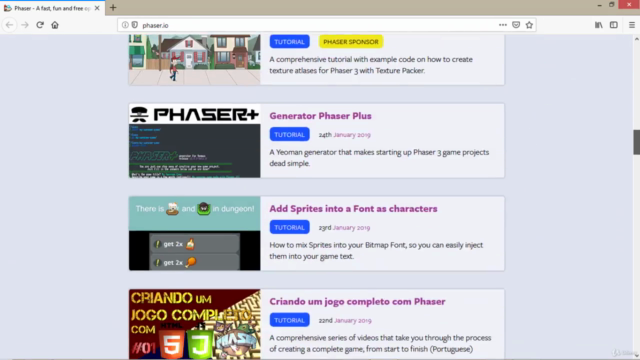 Desarrollo de videojuegos con Phaser 3 - Iniciación – Screenshot 1