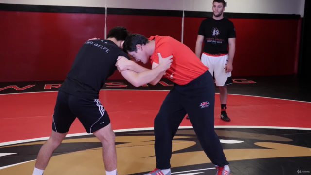 Wrestling Tie-ups, Shots and Defense – Screenshot 2