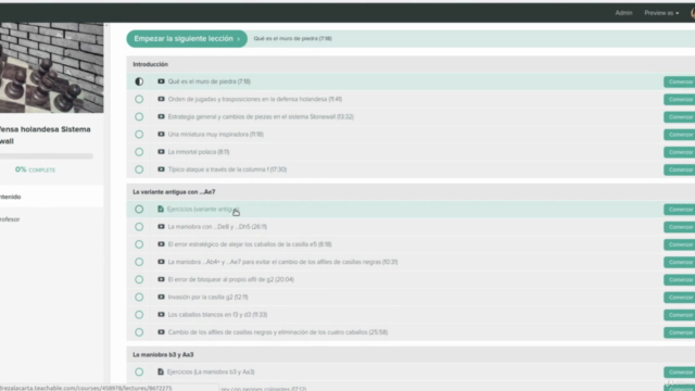 Defensa holandesa sistema Stonewall – Screenshot 4