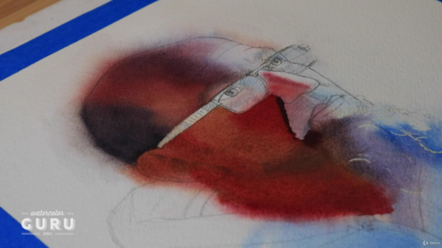 Paint Realistic Watercolor Portraits – Screenshot 3