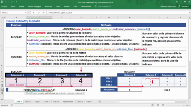 Excel Fórmulas y Funciones de Básico a Avanzado 2019 – Screenshot 3