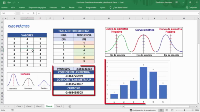 Excel Fórmulas y Funciones de Básico a Avanzado 2019 – Screenshot 4