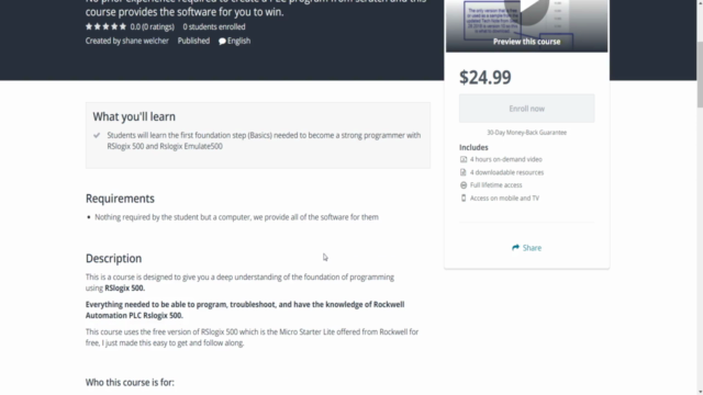 PLC Programming From Scratch - RSlogix 500 Training – Screenshot 4