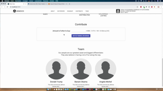Create your own Cryptocurrency & ICO with Solidity - [LIGHT] – Screenshot 1