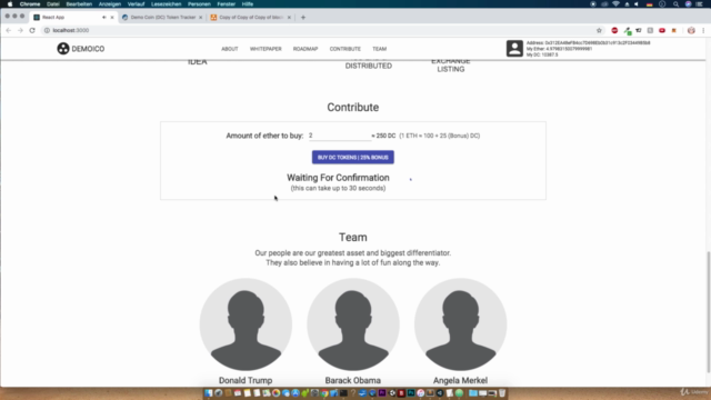 Create your own Cryptocurrency & ICO with Solidity - [LIGHT] – Screenshot 2