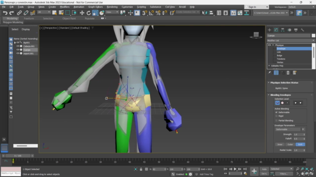 Modelado y animación de personajes 3D con 3Ds Max – Screenshot 2