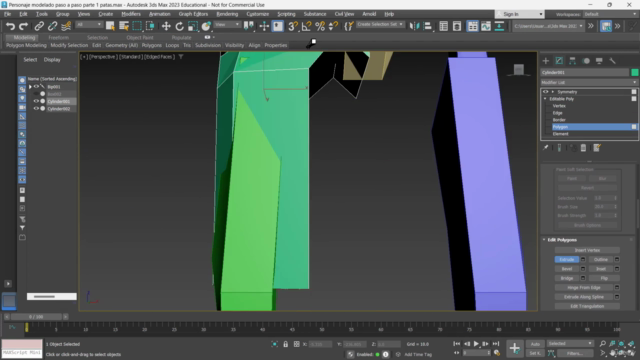 Modelado y animación de personajes 3D con 3Ds Max – Screenshot 3