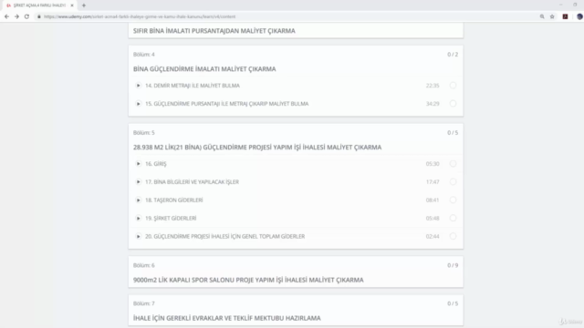 METRAJ & MALİYET ÇIKARMA, E-TEKLİF, 4 FARKLI İHALE GİRME – Screenshot 4