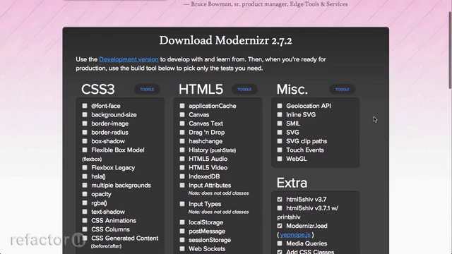 Advanced CSS Development – Screenshot 1