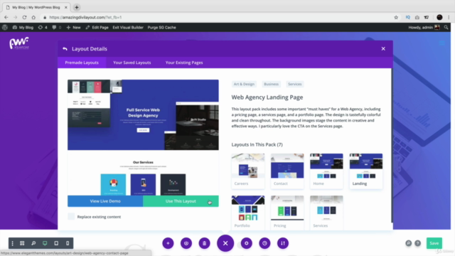 How To Make A Website With Wordpress - Divi Theme – Screenshot 1