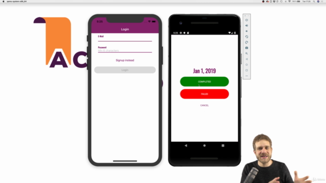 NativeScript + Angular: Build Native iOS, Android & Web Apps – Screenshot 1