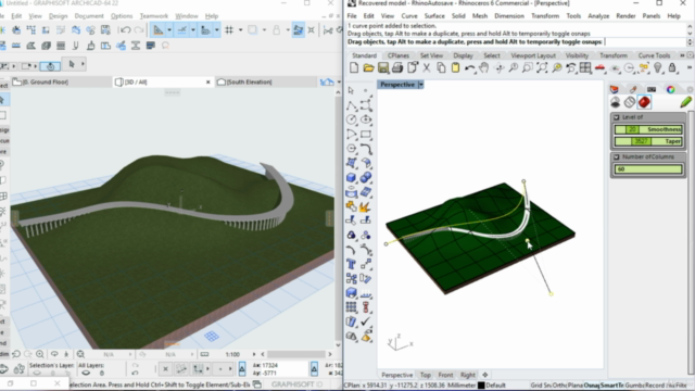 Archicad <-> Grasshopper Live connection – Screenshot 2
