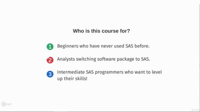 Complete SAS Training - Learn SAS from Zero to Hero – Screenshot 1
