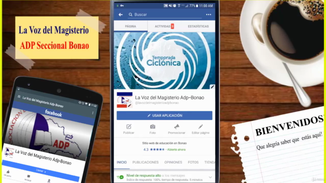 Facebook Page Como Herramienta Educativa – Screenshot 2