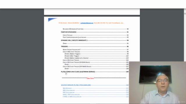 Oracle PL/SQL, Veritabanı Programlama-Sıfırdan İleri Düzeye – Screenshot 3