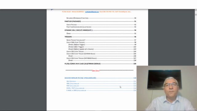 Oracle PL/SQL, Veritabanı Programlama-Sıfırdan İleri Düzeye – Screenshot 4