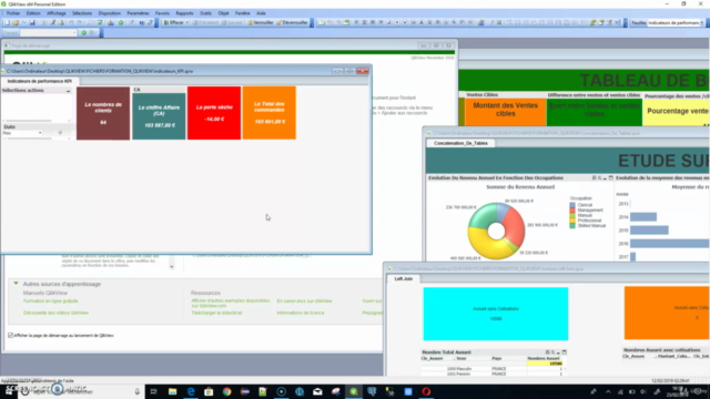 QlikView [Français] : Formation Complète [A-Z] -Maîtrisez BI – Screenshot 1