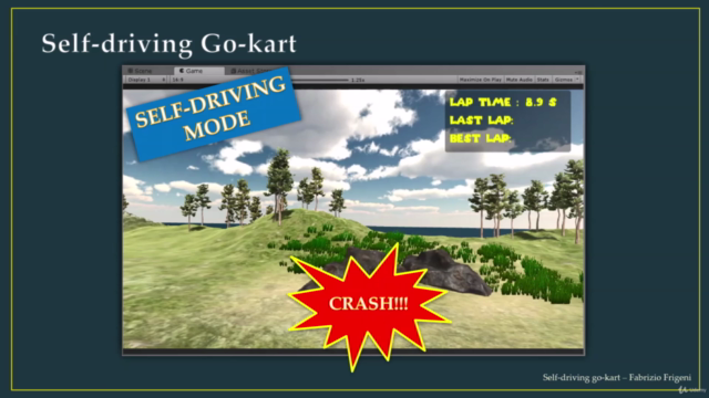 Self-driving go-kart with Unity-ML – Screenshot 2