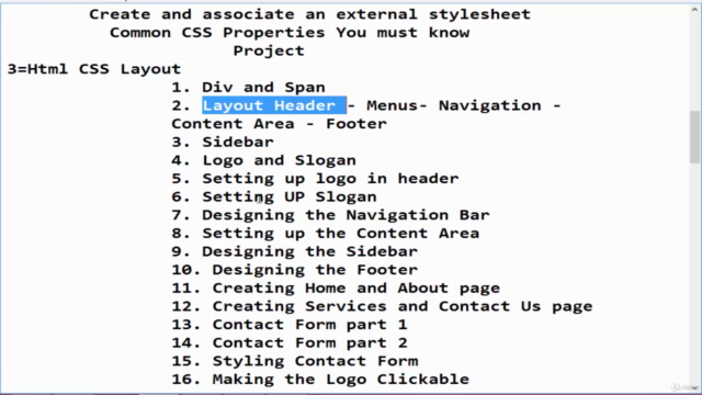Design Website Layouts Using HTML and CSS . ویب ڈیزائن – Screenshot 4
