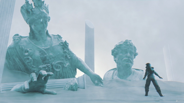 Cinema 4D - Daily Render Scifi Scene with Octane Render – Screenshot 1