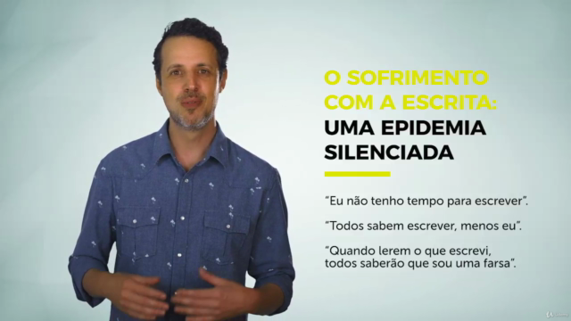 Bloqueio da Escrita Acadêmica – Screenshot 1