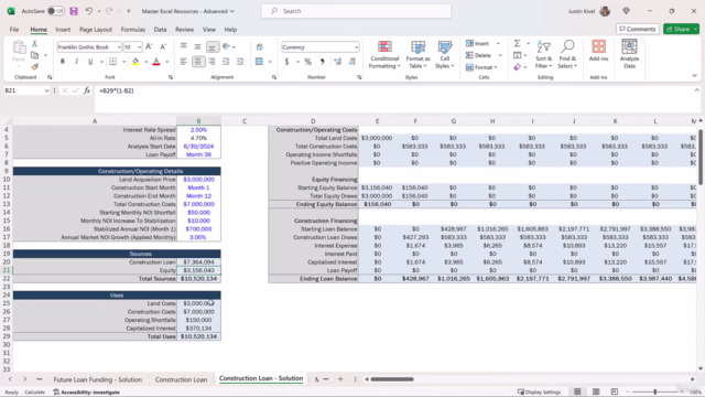 The Advanced Real Estate Financial Modeling Bootcamp – Screenshot 3