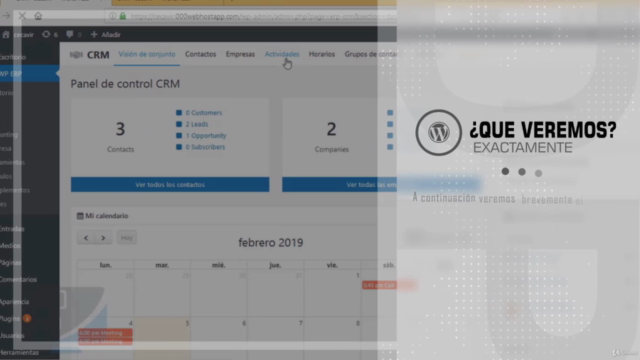 Administra tu negocio con WordPress – Screenshot 2