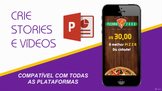 Stories e Vídeos Animados com PowerPoint – Screenshot 3