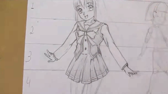Curso Básico de Desenho Mangá Desenhando Personagens – Screenshot 4