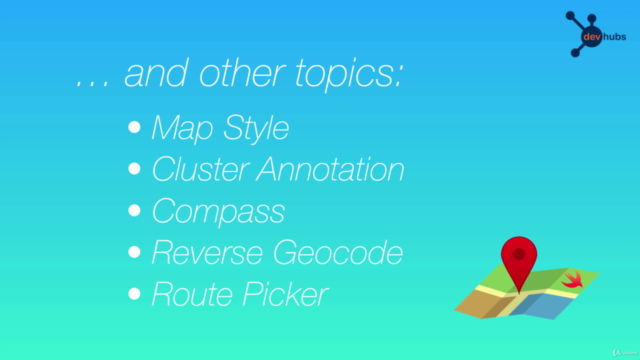 iOS MapKit in Swift – Screenshot 4