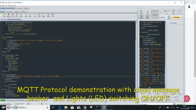 NODE MCU:ESP 8266 - Micro Python Network Programming and IOT – Screenshot 3