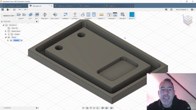 Fusion 360 tutorial for CNC machinists – Screenshot 3