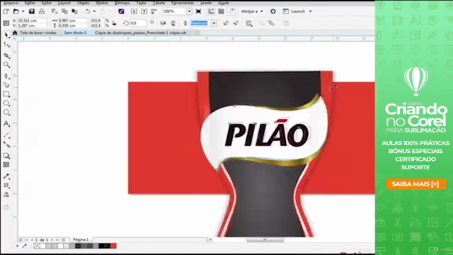 CorelDraw para Sublimação – Screenshot 1