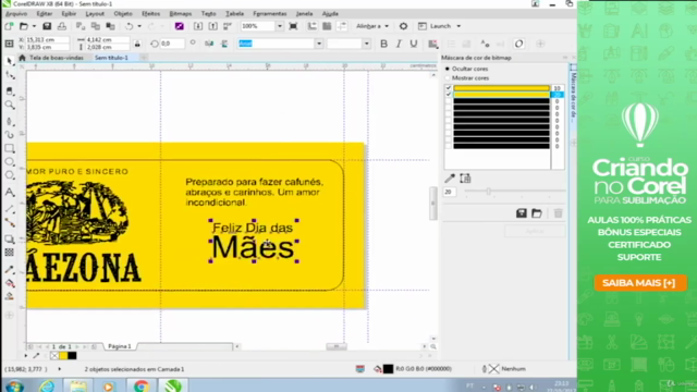 CorelDraw para Sublimação – Screenshot 2