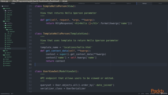 Building & Consuming REST APIs in Python with Django - Screenshot_01
