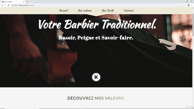 Créer un Site professionnel et responsive – Screenshot 2